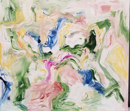 Unruly Grace - 2025 by Monique Dufour, Painting for Sale on Select