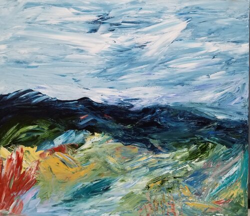 Unsettled Ground - 2026 by Monique Dufour, Painting for Sale on Select