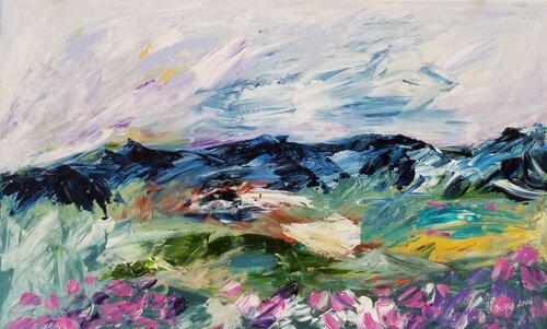 This is how I'm going - 2026 by Monique Dufour, Painting for Sale on Select