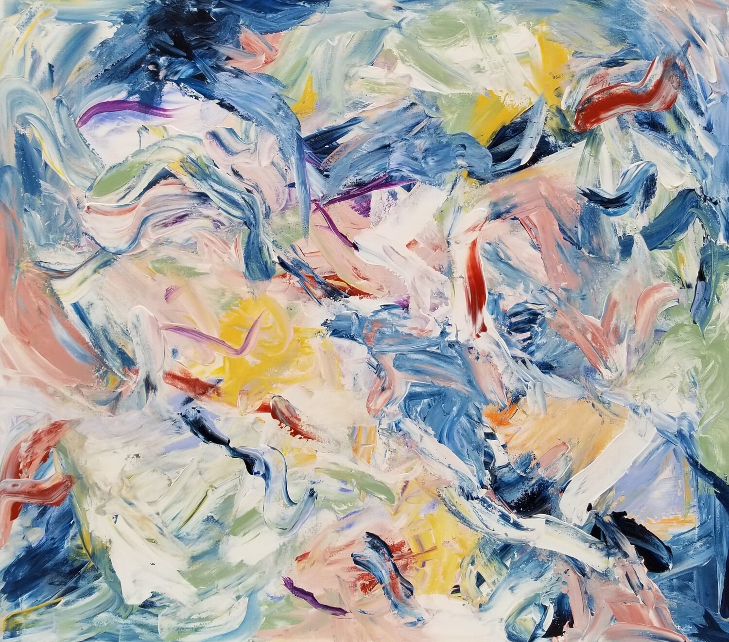 Whispers of the unseen - 2025 Monique Dufour Original painting for sale