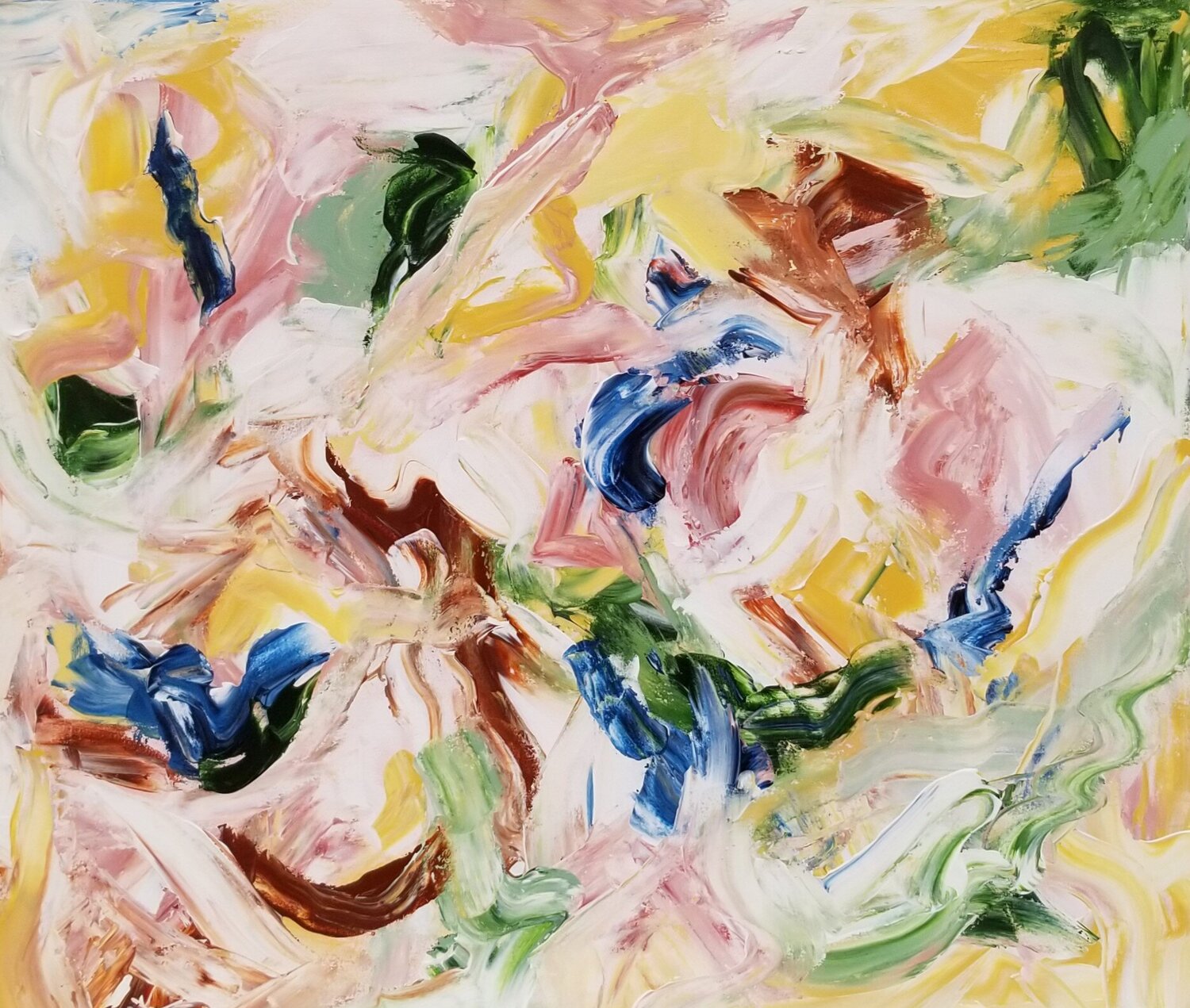 Eden unraveled - 2025 Monique Dufour Original painting for sale