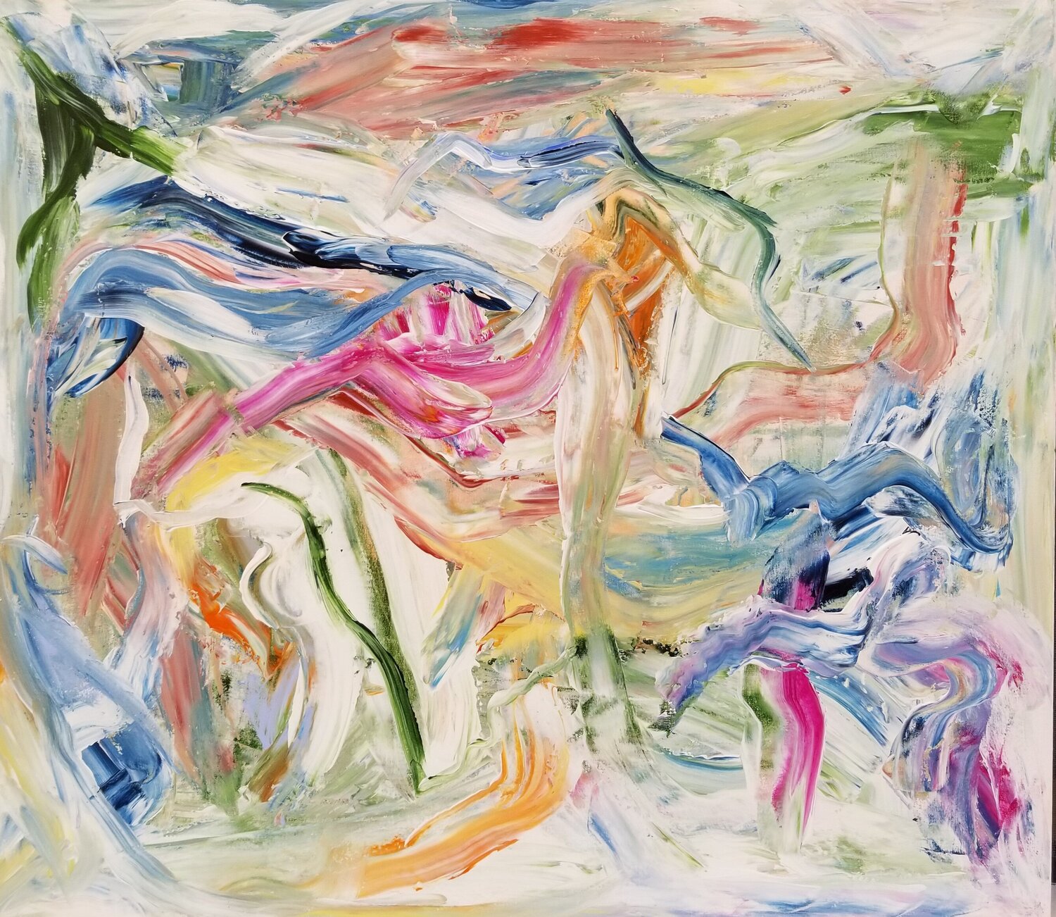 Chasing the Horizon - 2025 Monique Dufour Original painting for sale