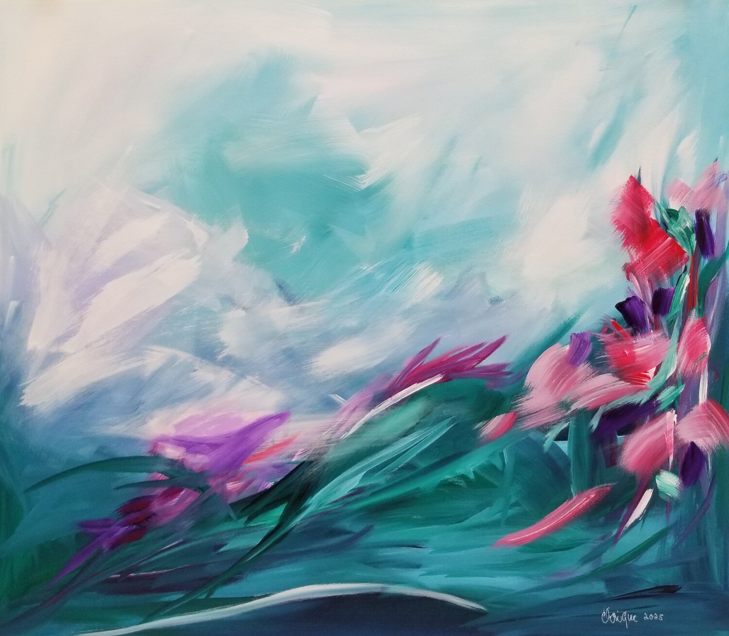 Moments Between Moments 2025 Monique Dufour Original painting for sale