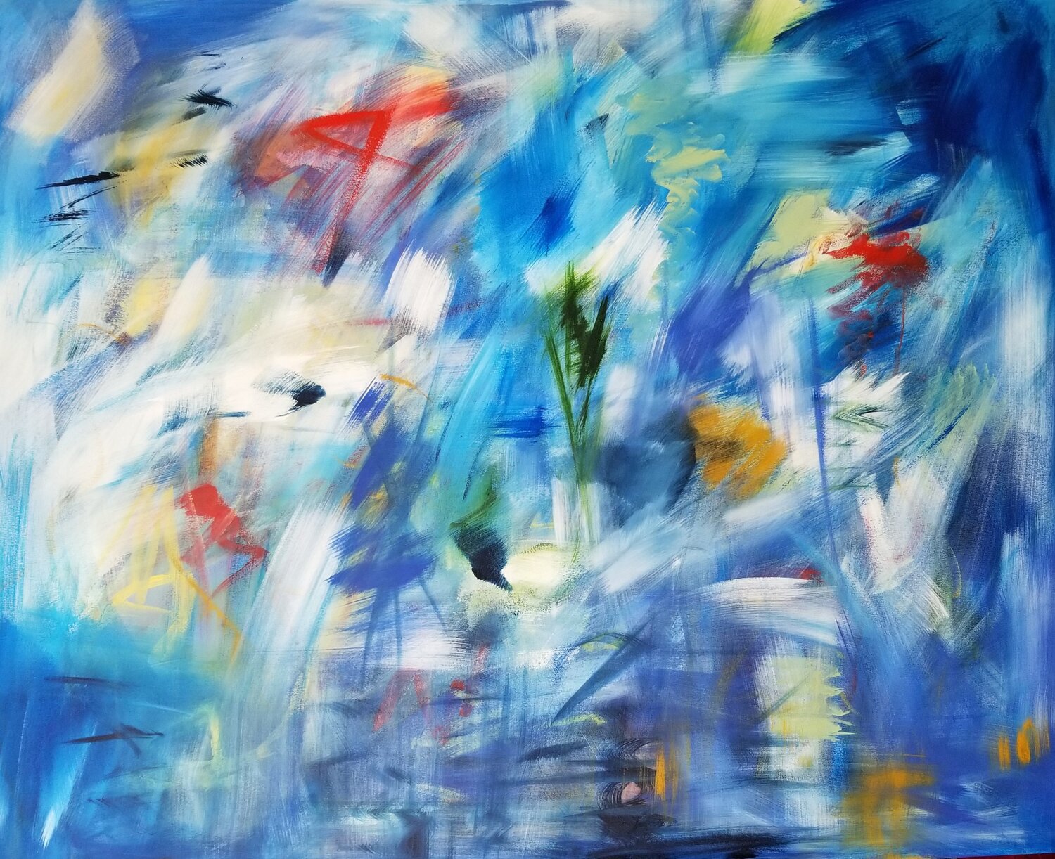 Interpretations Monique Dufour Original painting for sale