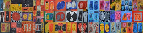 #0454-#2889 - EVOLUTION II by Charles Cham, Painting for Sale on Select