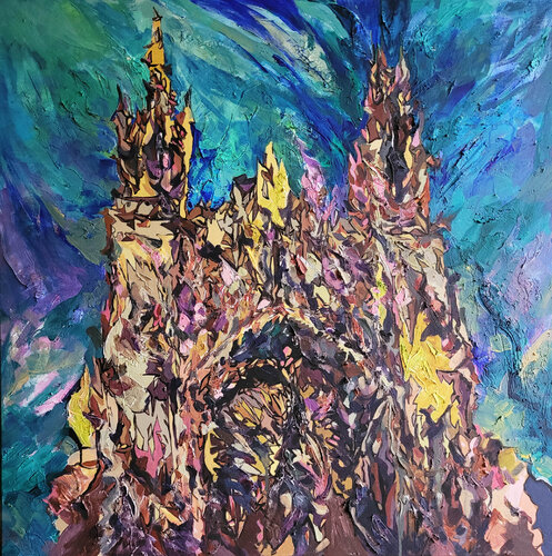 Eternal music by Olga Aleksandrova, Painting for Sale on Select