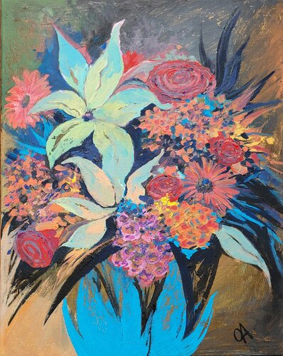 The strongest thing by Olga Aleksandrova, Painting for Sale on Select