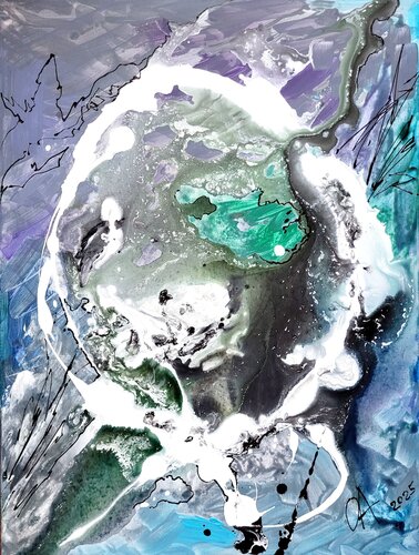Origins. Stardust by Olga Aleksandrova, Painting for Sale on Select