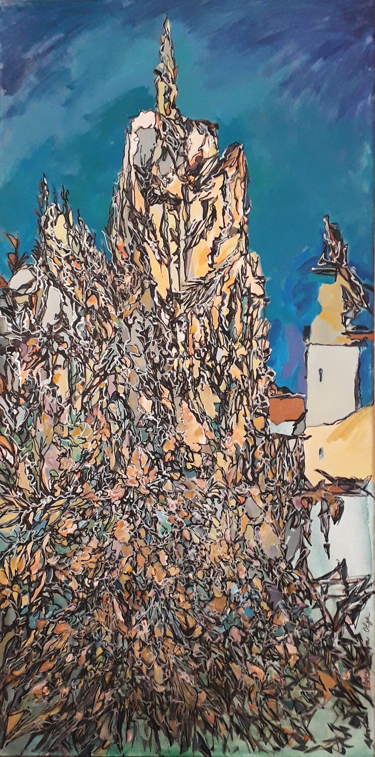 Lightness of flight Olga Aleksandrova Original painting for sale