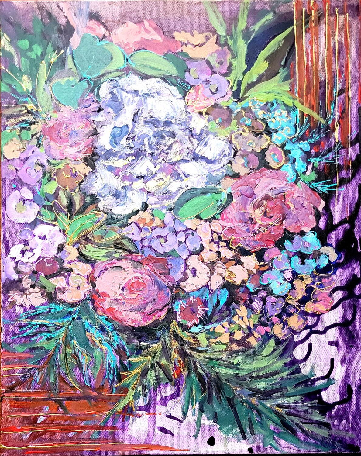 Scent of promise Olga Aleksandrova Original painting for sale