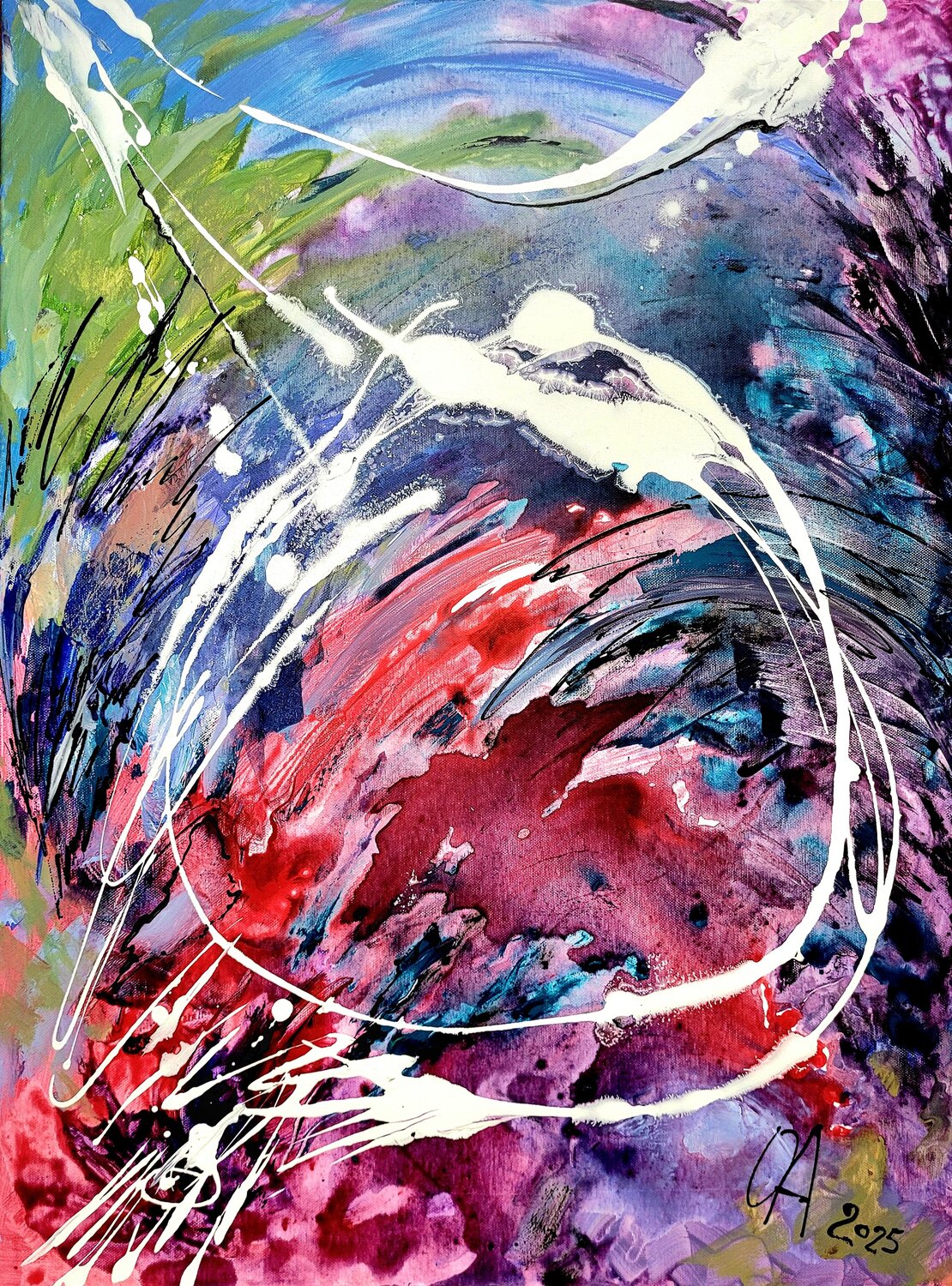 Origins. Big Bang Olga Aleksandrova Original painting for sale