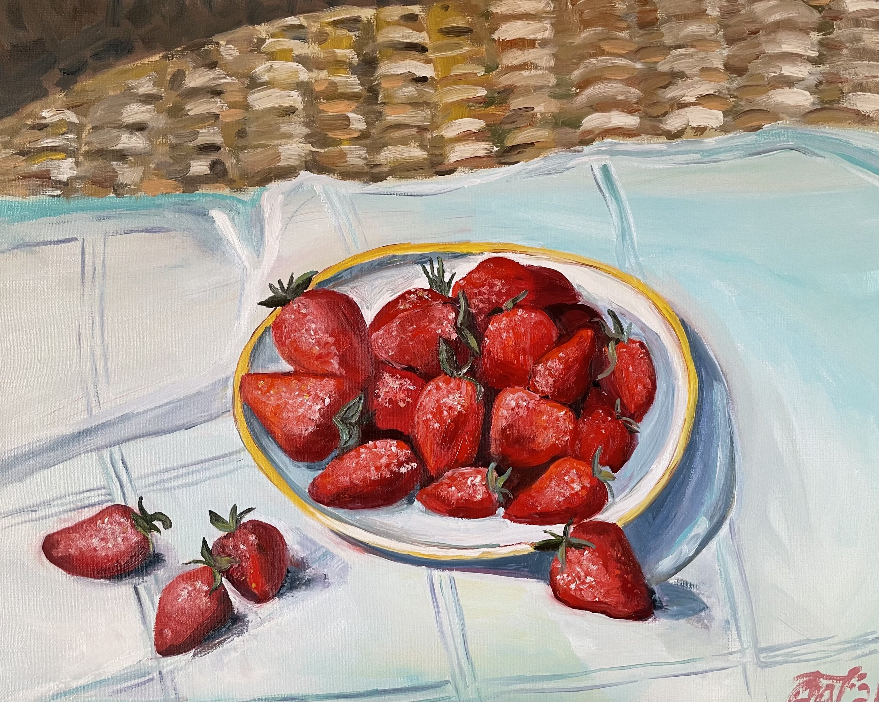 Topic Strawberry paintings