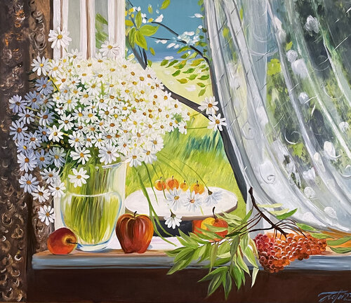 Sunny day by Anna Pavlovich-Naneva, Painting for Sale on Select