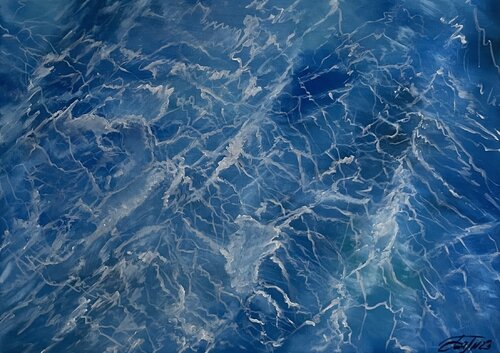 The sea by Anna Pavlovich-Naneva, Painting for Sale on Select