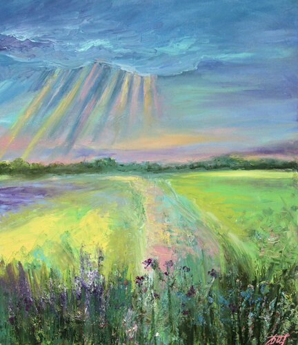 Light by Anna Pavlovich-Naneva, Painting for Sale on Select