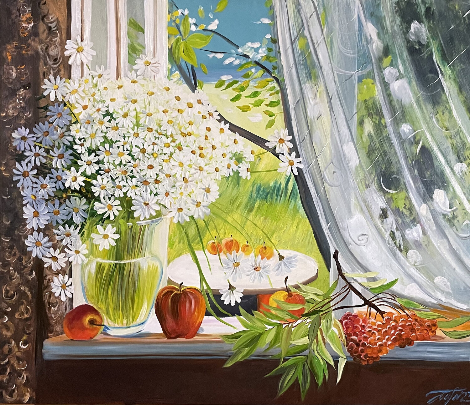 Sunny day Anna Pavlovich-Naneva Original painting for sale