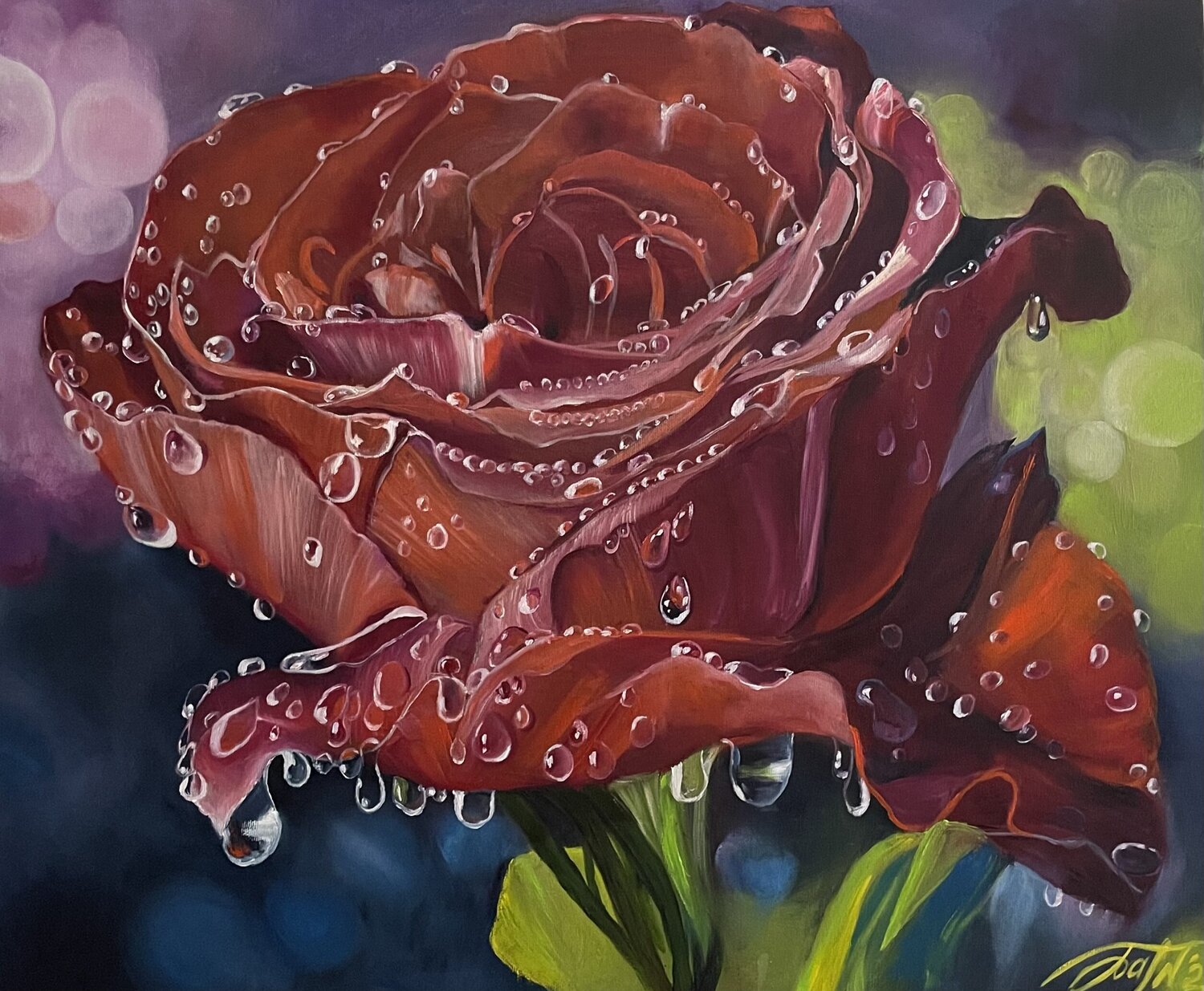 Spring dreams. Part 1 Anna Pavlovich-Naneva Original painting for sale
