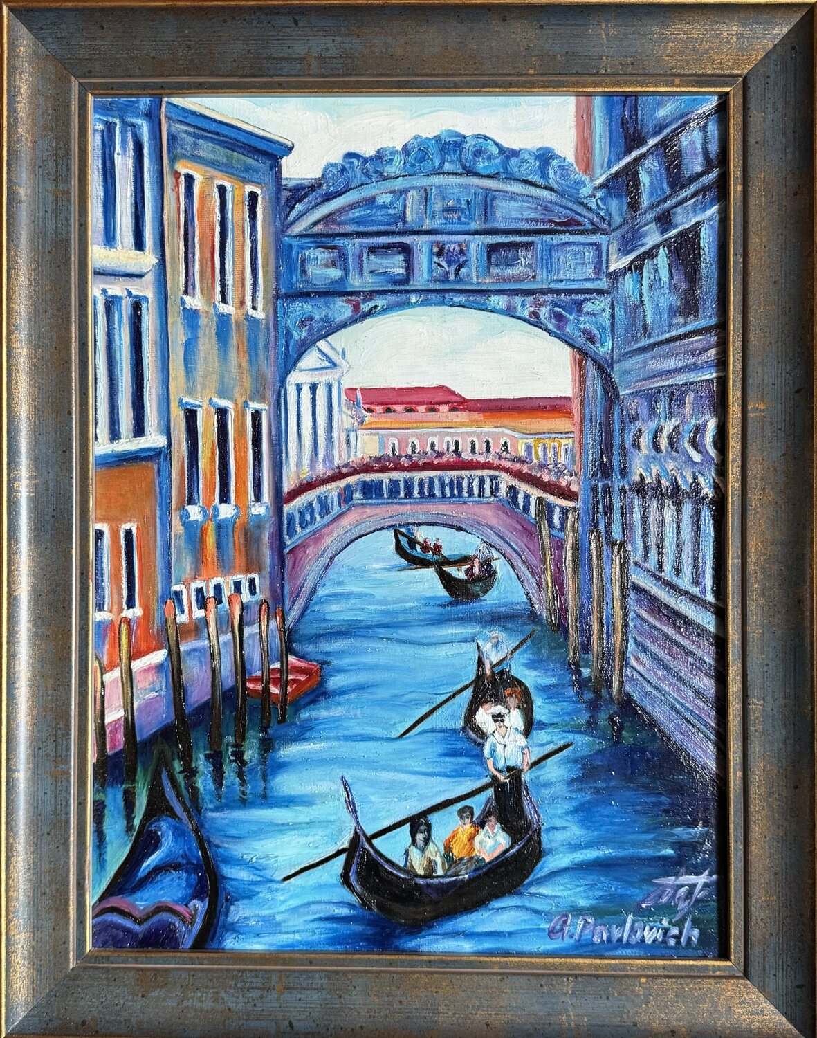 Venice Anna Pavlovich-Naneva Original painting for sale