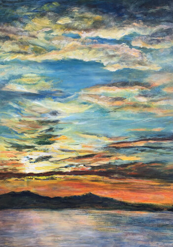 "Rising" by Marissa Zaknich, Painting for Sale on Select