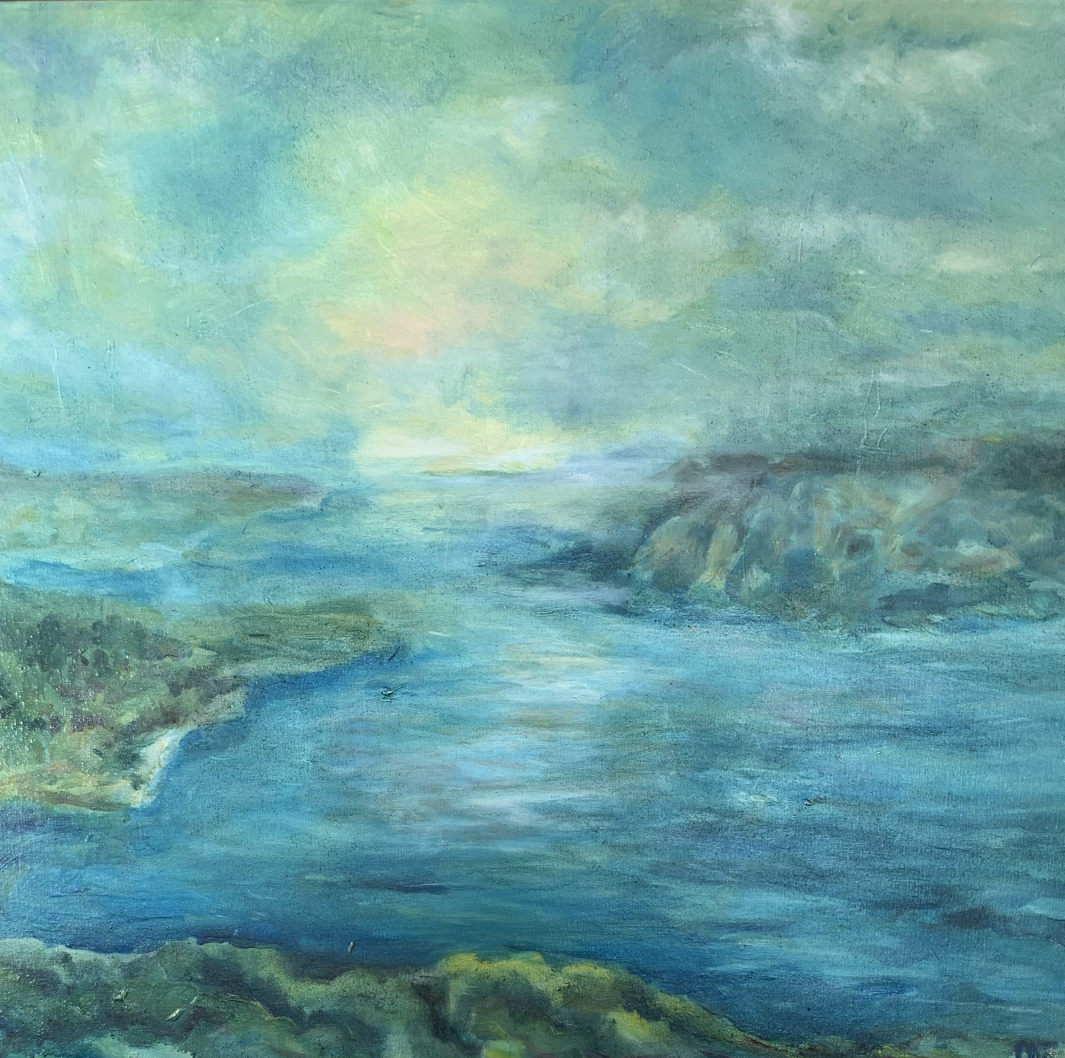 Glow Marissa Zaknich Original painting for sale