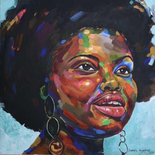 Against all odds 1 by Damola Ayegbayo, Painting for Sale on Select