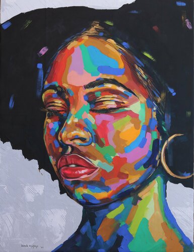 State of Mind 2 by Damola Ayegbayo, Painting for Sale on Select