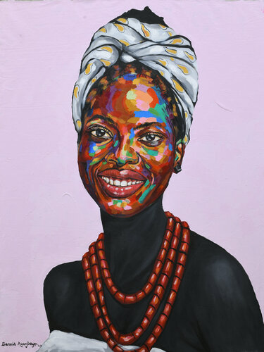 Culture 4 by Damola Ayegbayo, Painting for Sale on Select