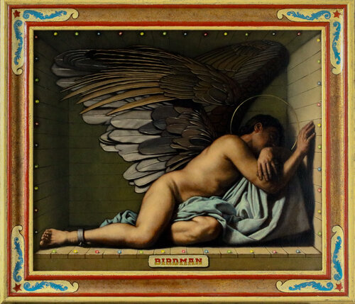 'Birdman' by John Afflick, Painting for Sale on Select