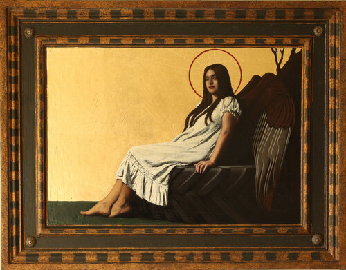 'Jacobs Angel' by John Afflick, Painting for Sale on Select