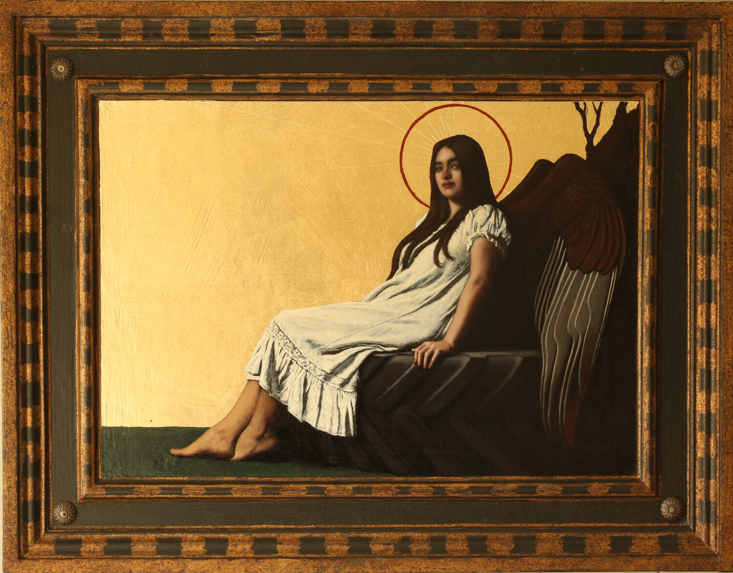 'Jacobs Angel' John Afflick Original painting for sale