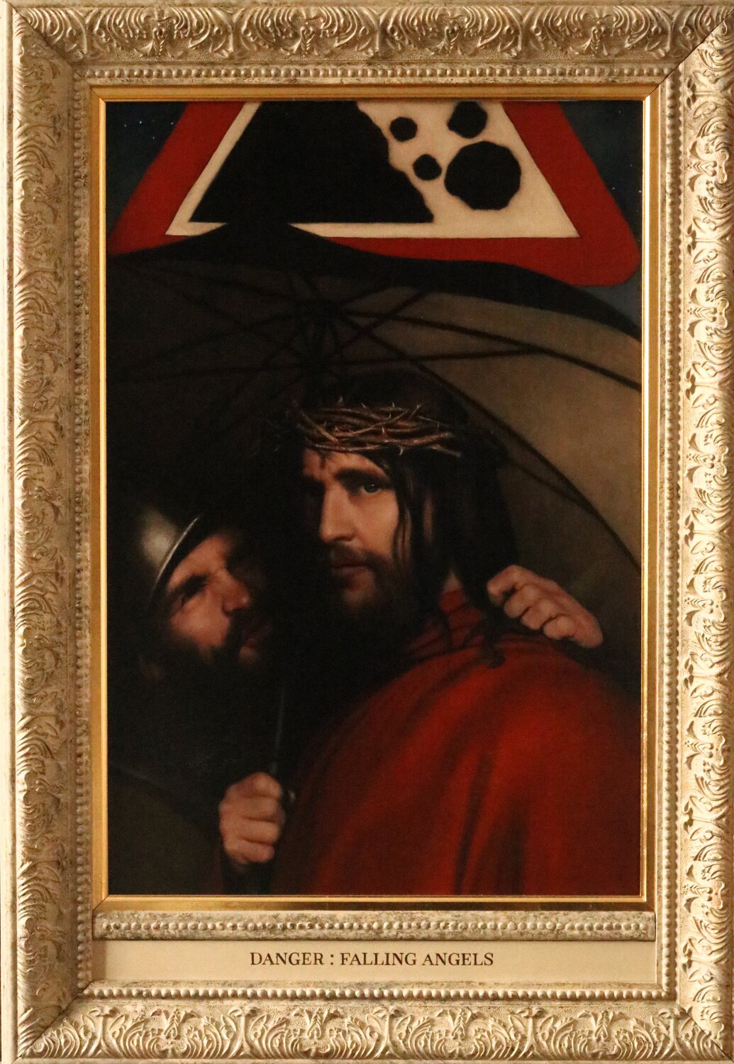 Danger: Falling Angels John Afflick Original painting for sale