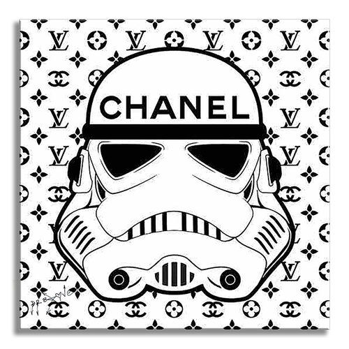 Star Wars Chanel - Original Painting on Canvas by Dr8 Love, Painting for Sale on Select