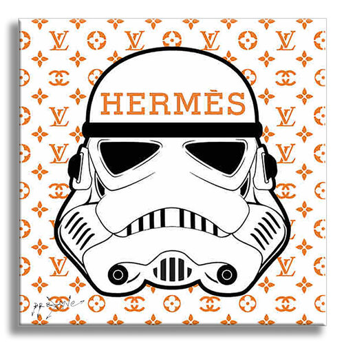 Star Wars Hermes - Original Painting on Canvas by Dr8 Love, Painting for Sale on Select