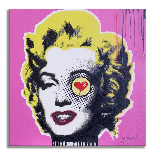 Marilyn Love - Original Painting on Canvas von Dr8 Love, Malerei kaufen auf Select