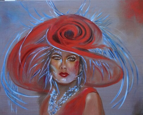MADAM X by Jenny Lee, Painting for Sale on Select