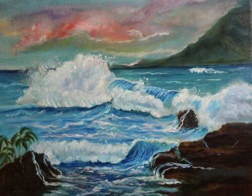 Paradise Found by Jenny Lee, Painting for Sale on Select