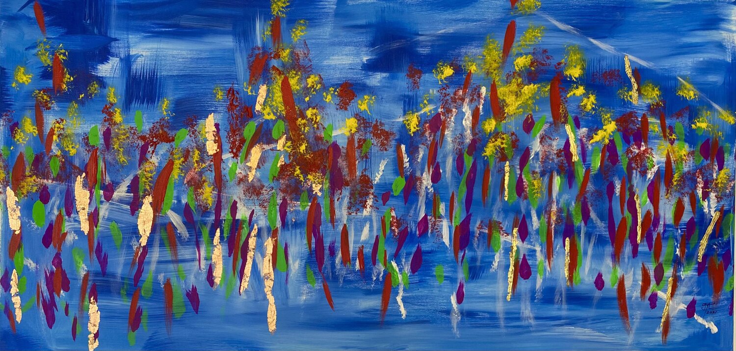 Fire Dance Jennifer Tymowska Original painting for sale