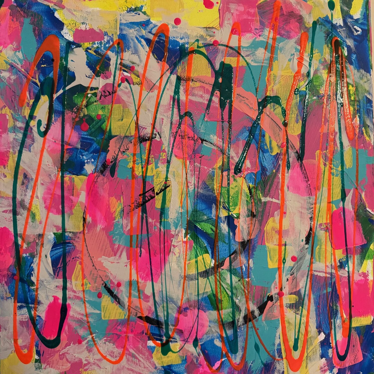 Sugar Cloud Dreams #4 Jennifer Tymowska Original painting for sale