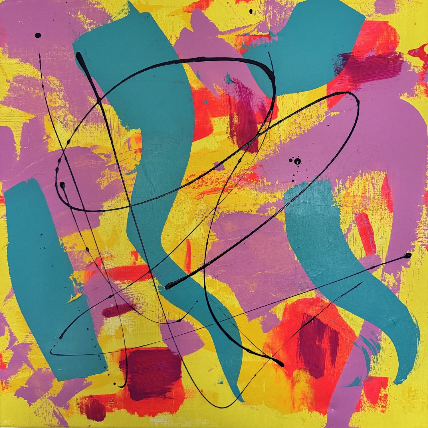 URBANity One – MUSIC Jennifer Tymowska Original painting for sale