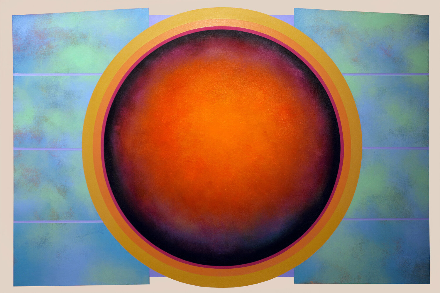 'Jerusalem of Gold (Golden Apples of the Sun)' Sandy Sokoloff Original painting for sale