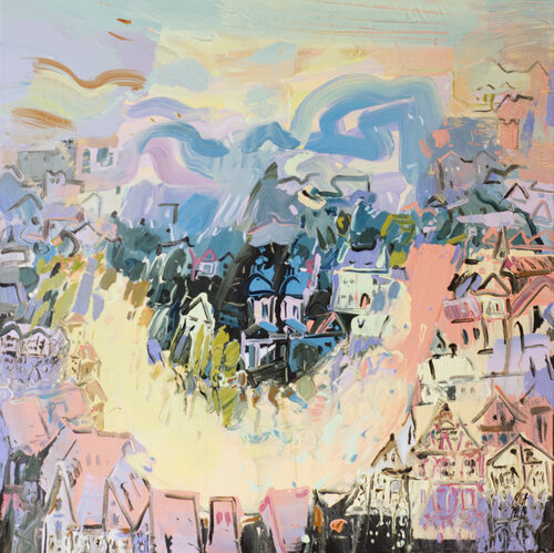 Sunny Morning by Mila Weis, Painting for Sale on Select