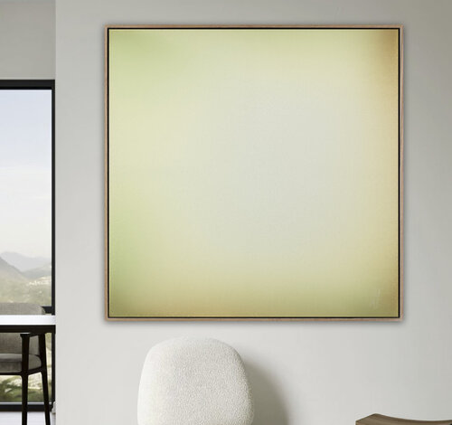 The Beginning / Green Spring by Mila Weis, Painting for Sale on Select