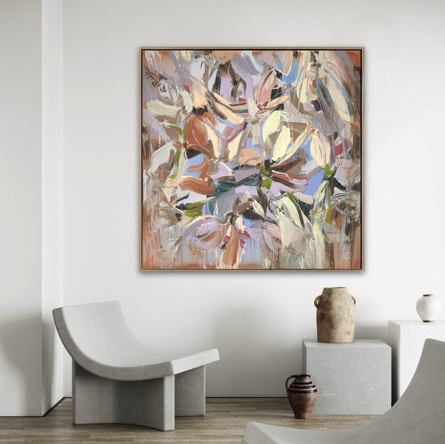 Sky Flowers by Mila Weis, Painting for Sale on Select