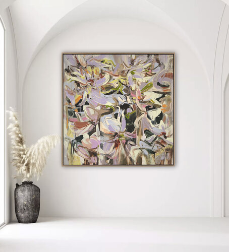 White Flowers by Mila Weis, Painting for Sale on Select