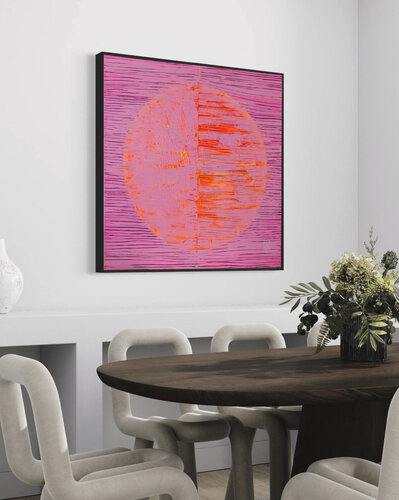 Pink Glow by Mila Weis, Painting for Sale on Select