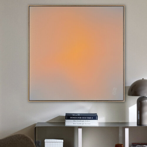 The Beginning / Morning Sky by Mila Weis, Painting for Sale on Select