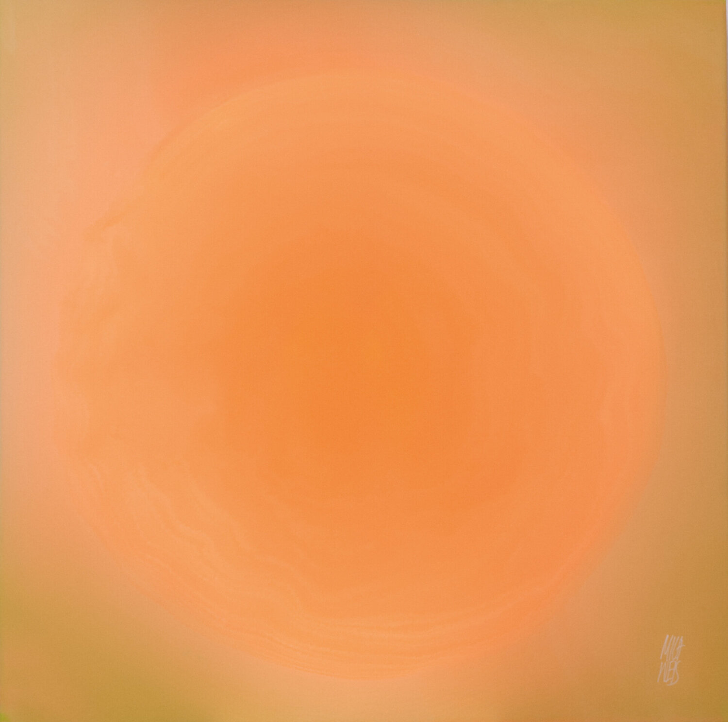 The Beginning / Mandarin Sun Mila Weis Original painting for sale