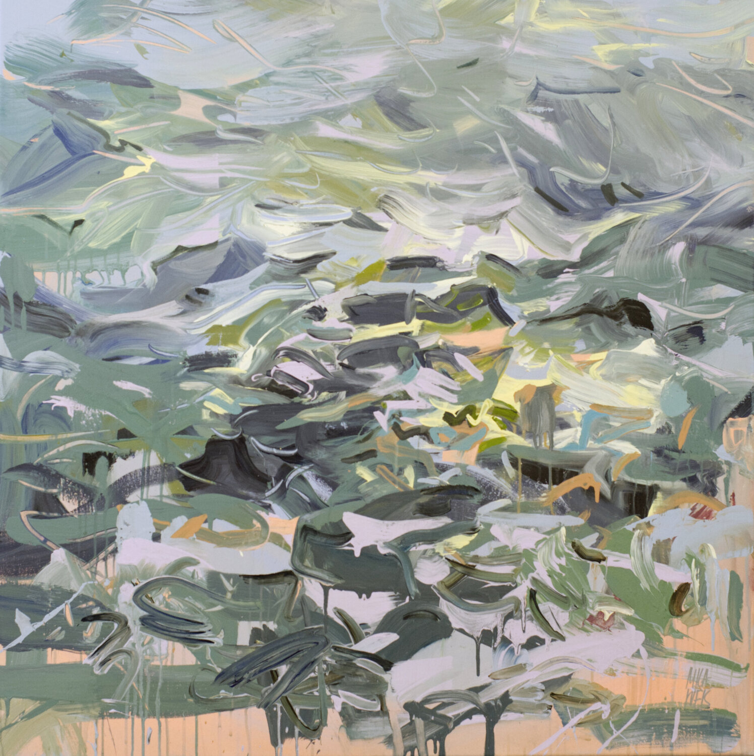 Early Morning Mila Weis Original painting for sale