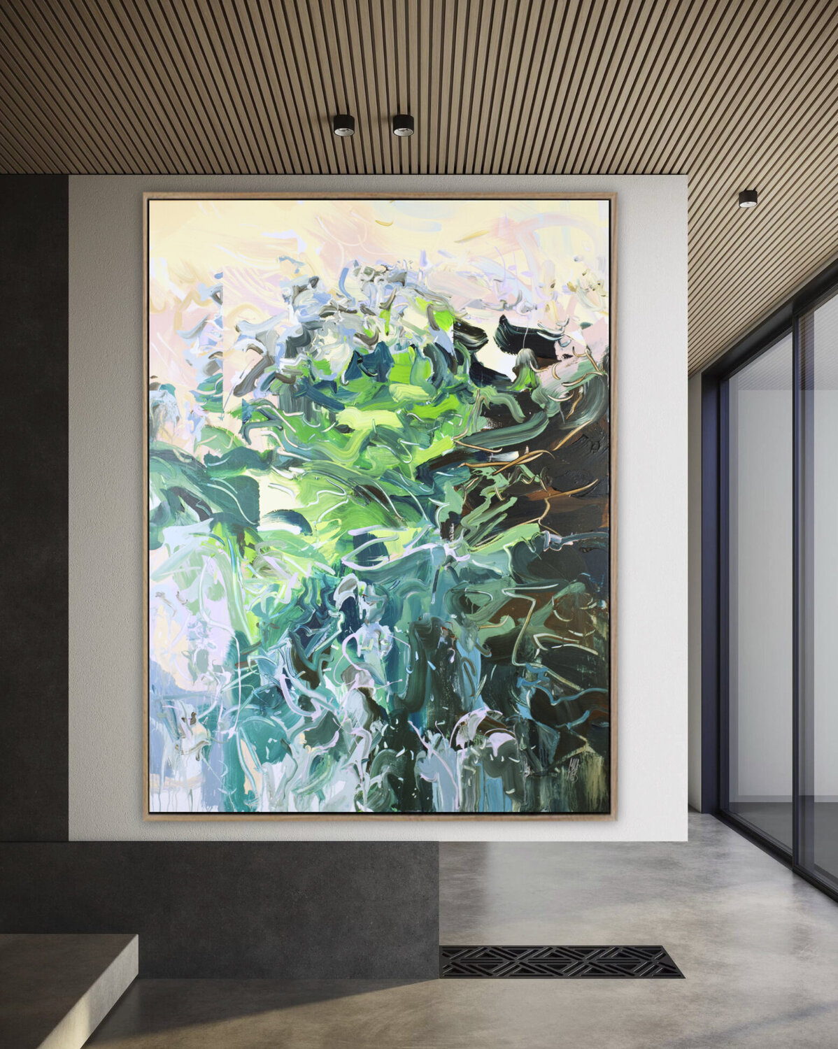 Expressive Mila Weis Original painting for sale