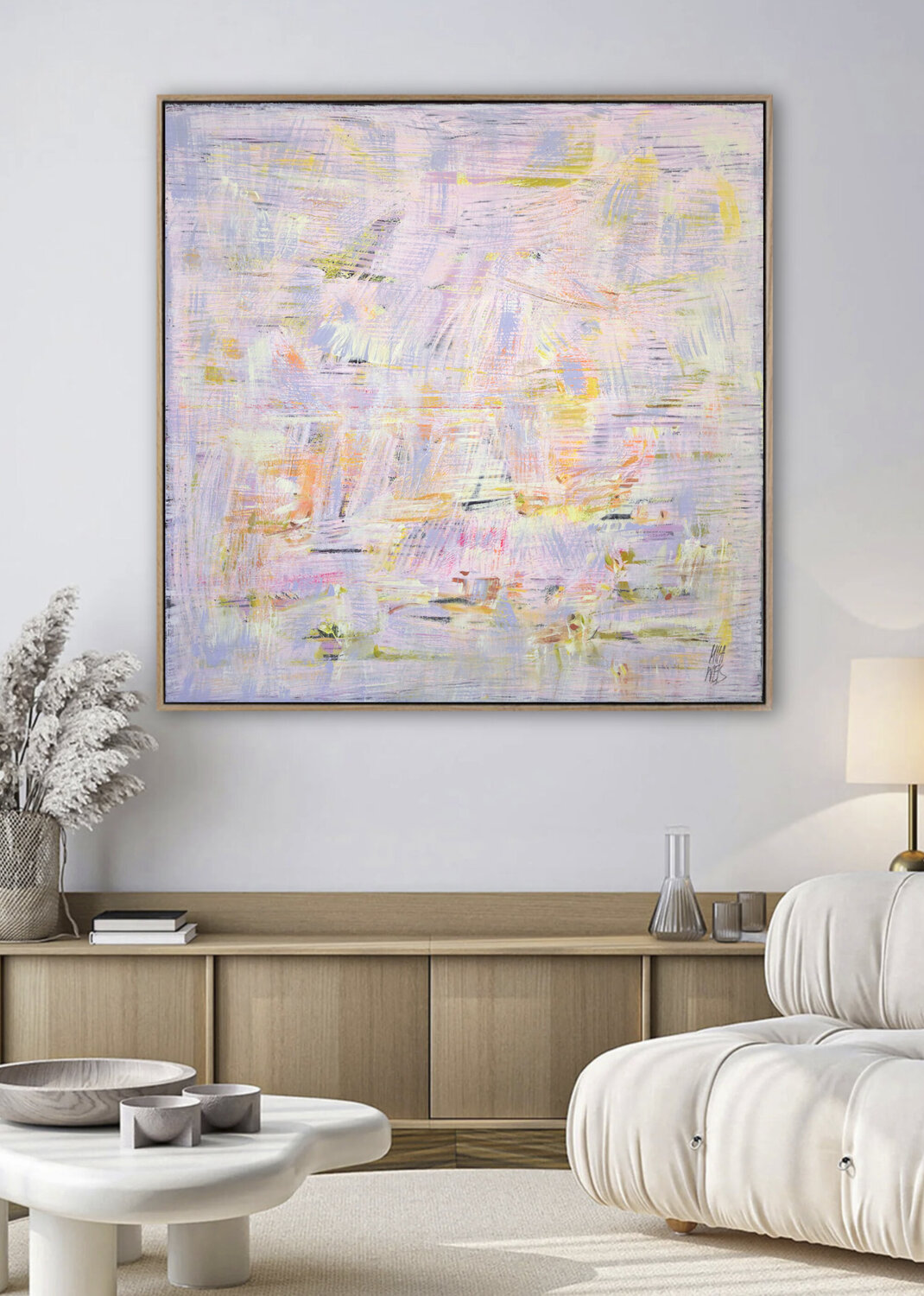 White Idyll Mila Weis Original painting for sale